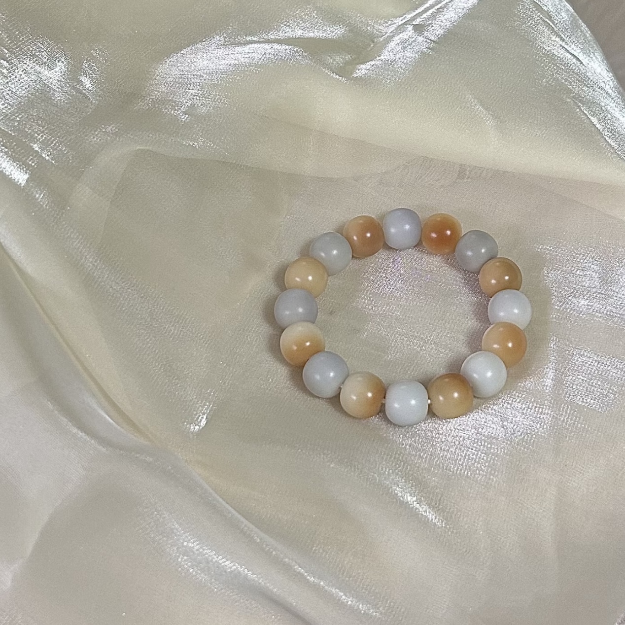 Thumbnail of Decorative Bodhi beads bracelet baked